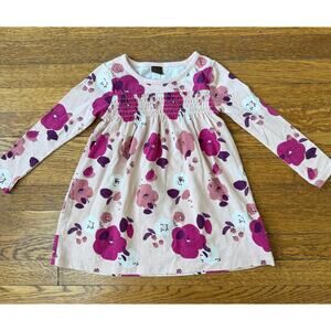 Tea Collection Girls' Smocked Floral Dress Size 18-24 Months